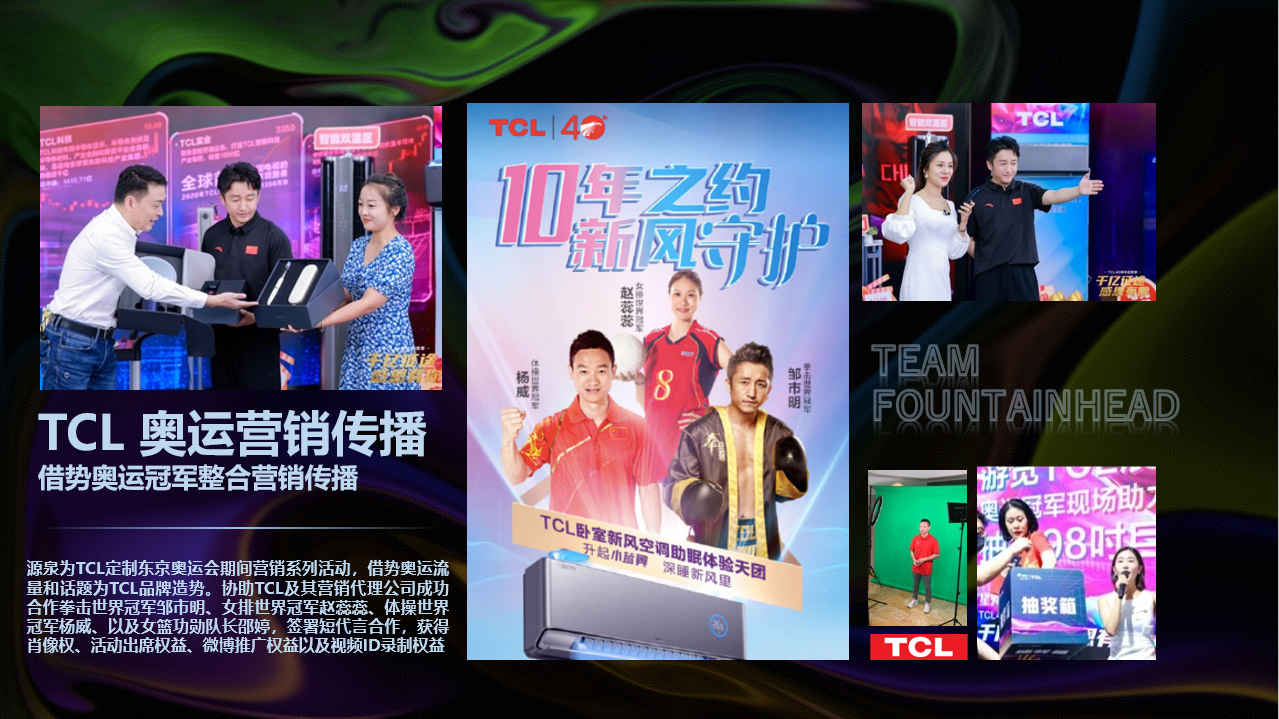 TCL品牌-奧運(yùn)會(huì)策劃